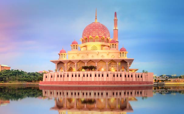 马来西亚旅游太子城粉红清真寺