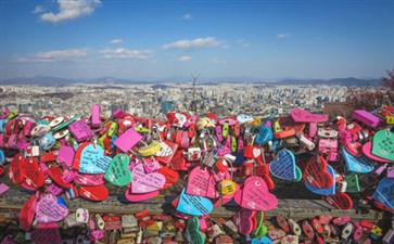 爱情锁墙-韩国旅游-重庆中青旅