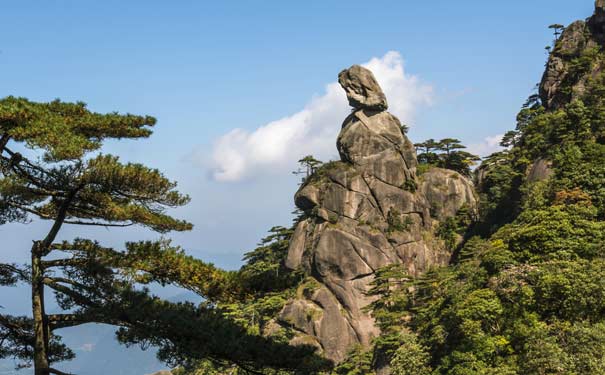 江西旅游：三清山南清园东方女神