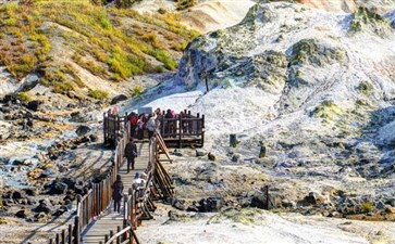 北海道·登别地狱谷景色-日本旅游报价