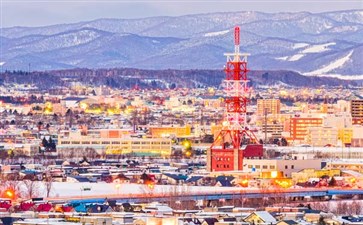 北海道·函馆全景景色-日本旅游报价