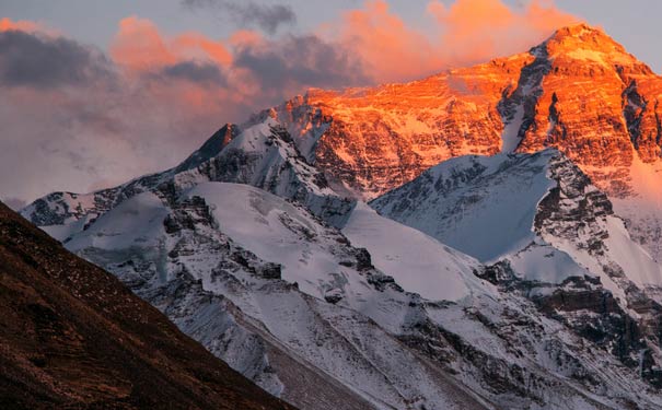 秋季旅游：西藏珠穆朗玛峰