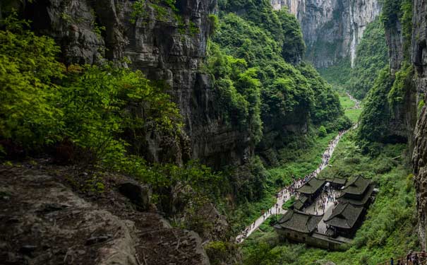 重庆武隆旅游：天生(坑)三桥