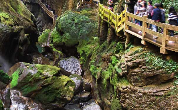 重庆武隆龙水峡地缝旅游景点介绍