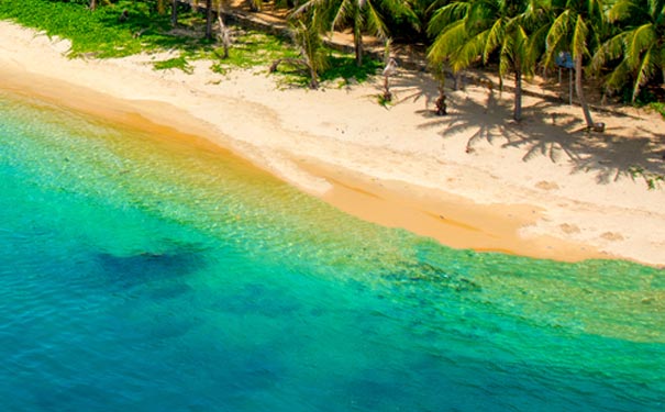 三亚海滩旅游：蜈支洲岛海滩