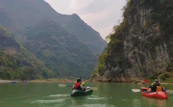 巫山小小三峡漂流