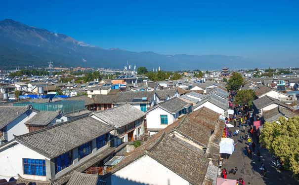 大理古城街景-重庆旅行社