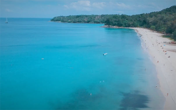 泰国普吉岛旅游：苏林海滩