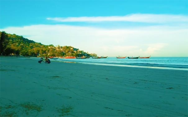 泰国普吉岛旅游：卡马拉海滩清晨