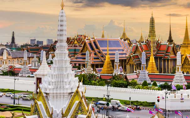 春节泰国曼谷旅游：大皇宫与玉佛寺