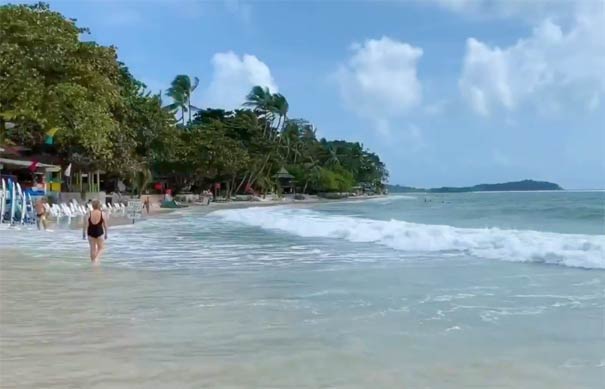泰国苏梅岛旅游：查汶海滩