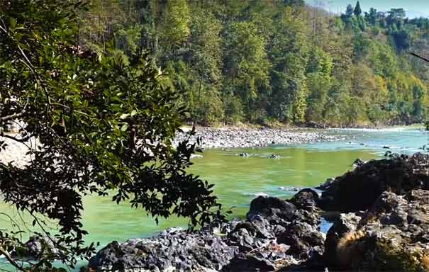 云南旅游景点：腾冲黑鱼河(黑水河)