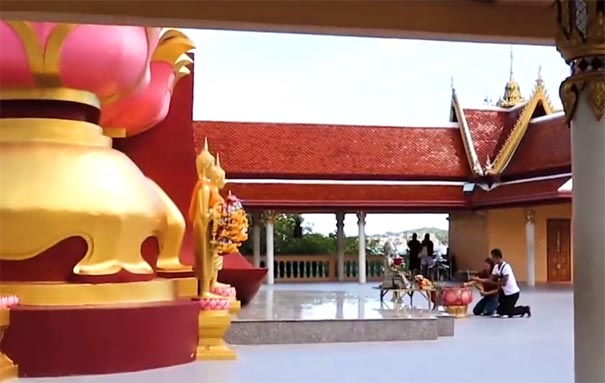 泰国旅游：苏梅岛帕雅寺（苏梅岛大佛）