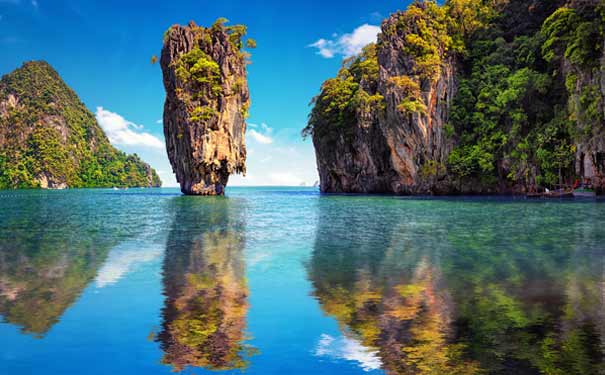 泰国普吉岛旅游景点：攀牙湾007岛