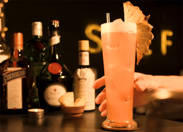 新加坡美食推荐：新加坡司令(Singapore Sling)