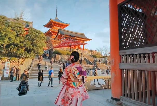 日本京都旅游：清水寺