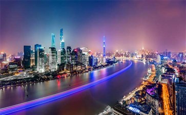 华东旅游景点上海夜景-重庆到华东五市旅游