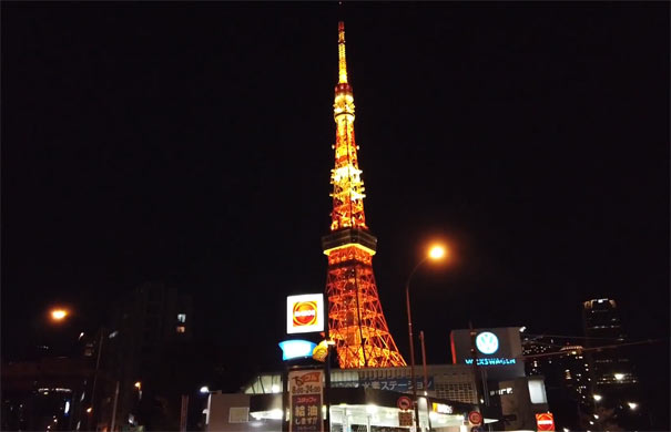 日本旅游：东京塔