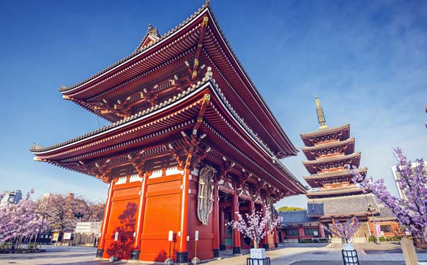 日本旅游：东京浅草观音寺