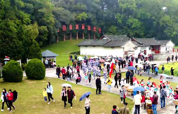 福建春节旅游路线：古田会议旧址