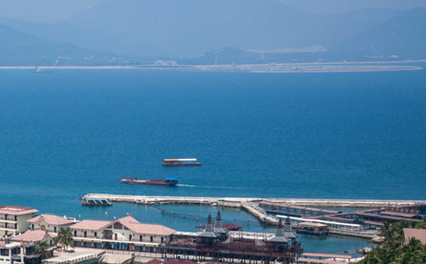 海南春节旅游：三亚蜈支洲岛