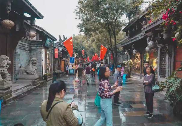 成都春节旅游美食街推荐：宽窄巷子