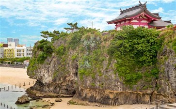 日本冲绳旅游波上神宫-重庆旅行社