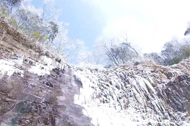 贵州旅游：雷公山冬季雪景