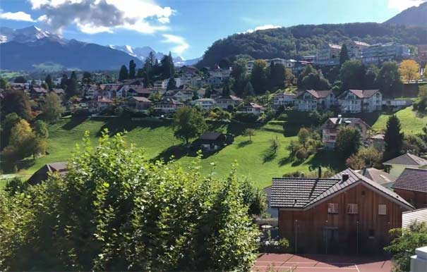 欧洲瑞士旅游：施皮茨小镇