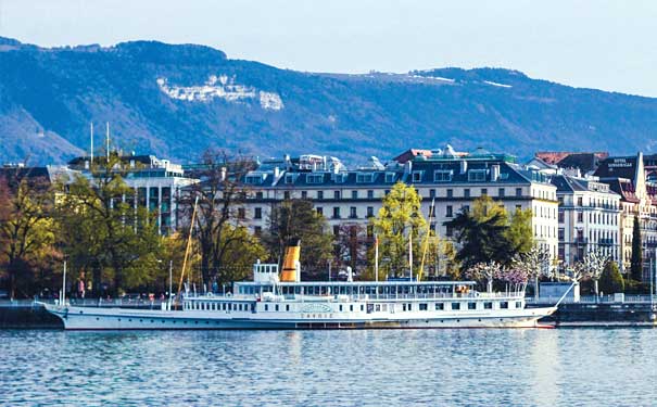 欧洲旅游：瑞士日内瓦湖(莱芒湖)游船