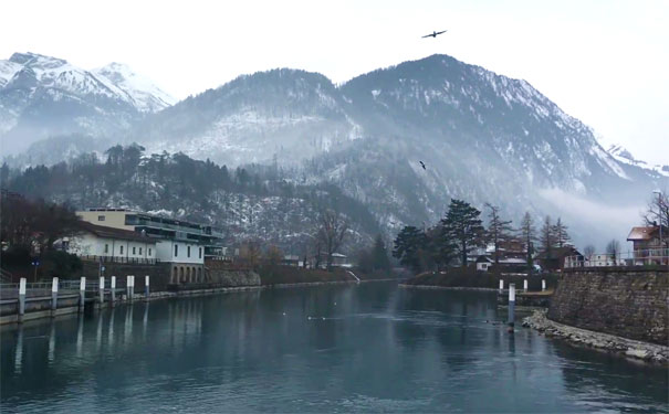 瑞士旅游：因特拉肯冬季