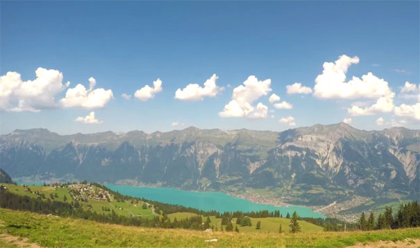 瑞士因特拉肯布里恩茨湖