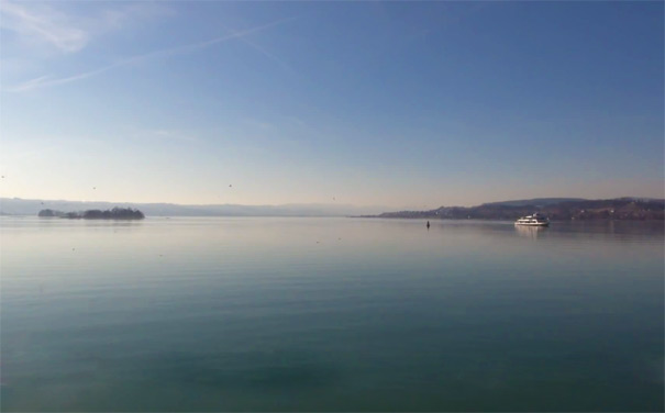 瑞士旅游：苏黎世湖清晨
