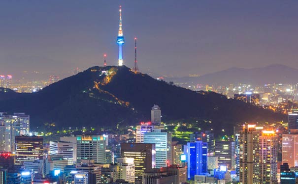 韩国首尔旅游介绍：首尔夜景