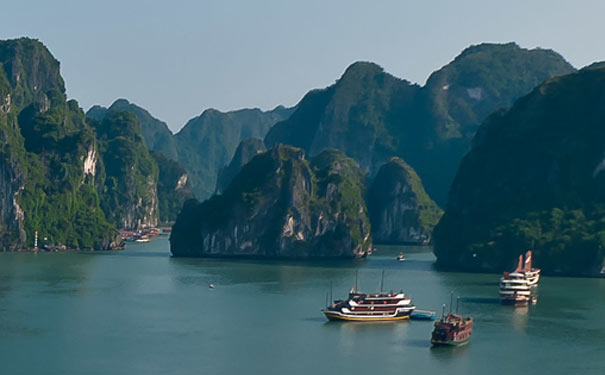 越南旅游景点：下龙湾天堂岛