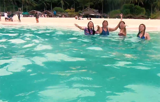 菲律宾长滩岛旅游：普卡海滩