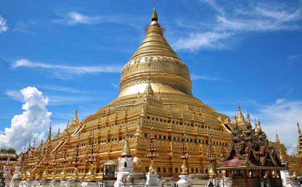 缅甸旅游：蒲甘大金塔