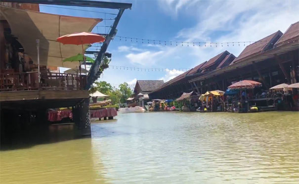 东南亚旅游水上市场推荐：芭提雅四方水上市场