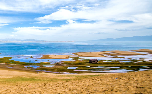 青海湖旅游景区金沙湾