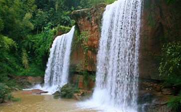 赤水自驾旅游景点四洞沟-重庆自驾旅游