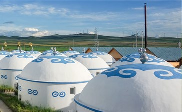 希拉穆仁大草原观景蒙古包-内蒙古旅游