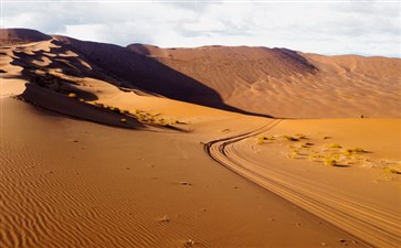 库布齐沙漠-内蒙古旅游