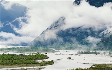 雅尼湿地公园尼洋河风光带