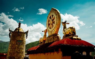西藏拉萨扎基寺