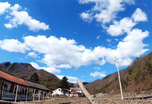 陕西旅游：宝鸡紫柏山秋季景色