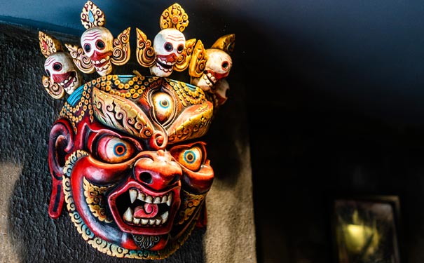 西藏旅游特产推荐：藏式面具
