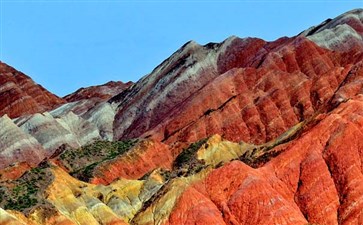 张掖七彩丹霞地貌-重庆旅行社