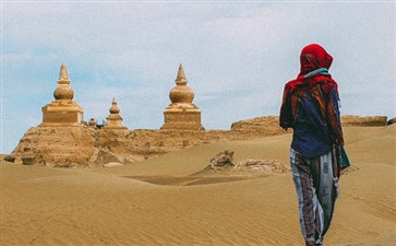 额济纳旗黑水城遗址-重庆旅行社