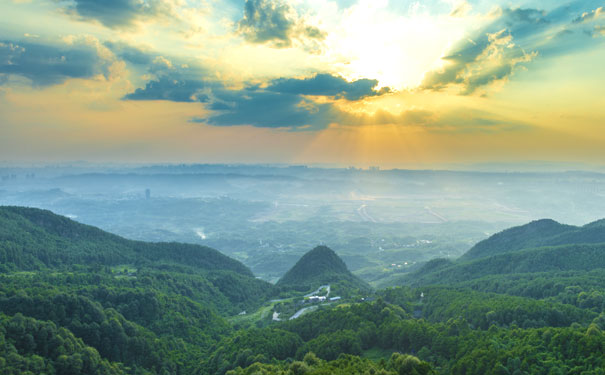 重庆旅游：江北铁山坪