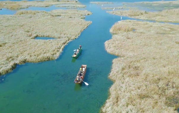 国庆旅游：泸沽湖草海